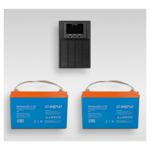 Комплект ИБП ELTENA Monolith E 1000LT + АКБ Энергия GPL 12-100 (2шт.)