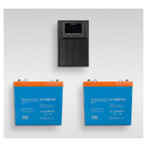 Комплект ИБП ELTENA Monolith E 1000LT + АКБ Энергия GPL 12-55 (2шт.)