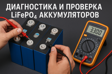Диагностика и проверка LiFePO₄ аккумуляторов Диагностика и проверка LiFePO₄ аккумуляторов