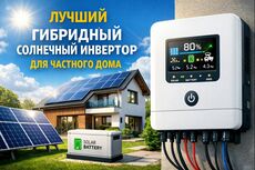Лучший гибридный солнечный инвертор для частного дома